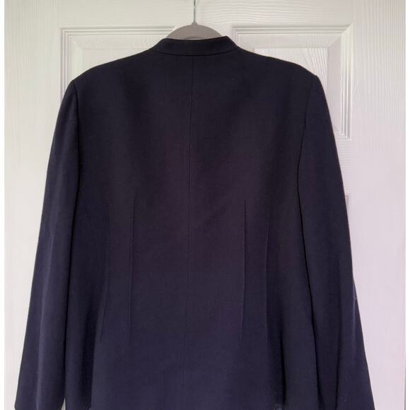 Kasper & Company ASL Women's Purple Wool Blend Blazer Jacket Size 14 - Picture 9 of 10